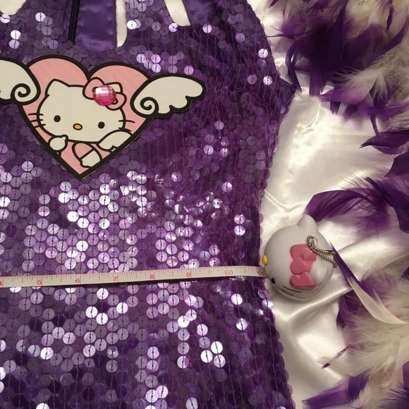 Purple Sequin Prom Dress - Picture 12 of 13